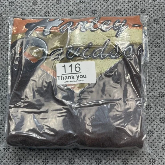 Vintage 2007 Harley-Davidson Cool Springs Franklin T-Shirt Cut Distressed Mens L - Picture 9 of 9